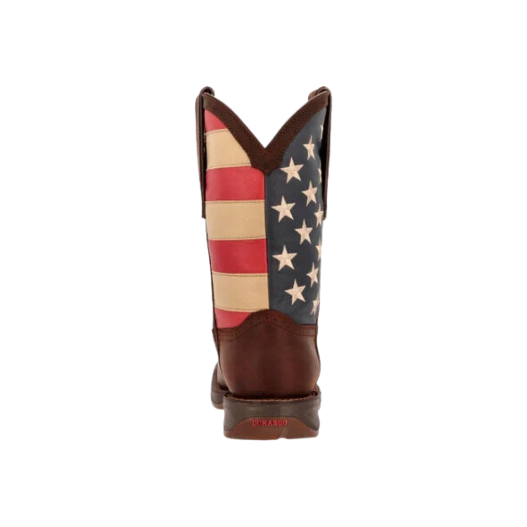 Rocky Rebel Durango Men's Patriotic Pull-On Flag Boot
