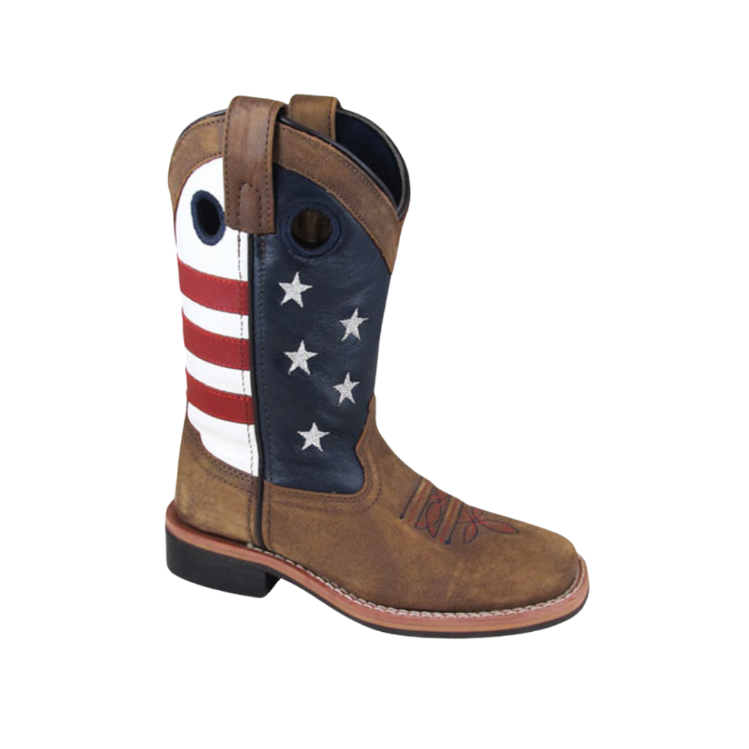 Smoky Mountain Youth Boy's Stars Stripes Boots