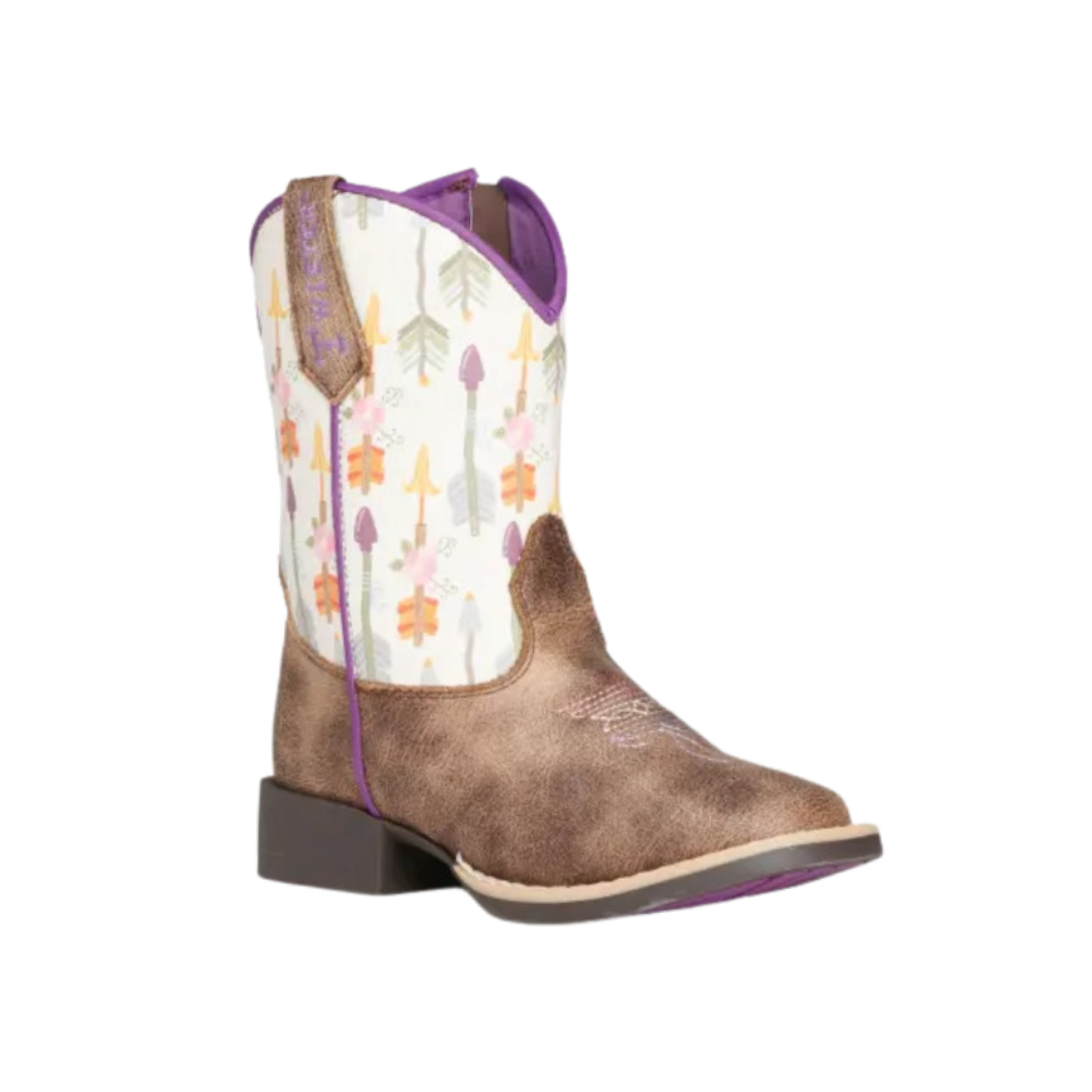 Twister Toddler Girl's Western Hannah Brown Boots