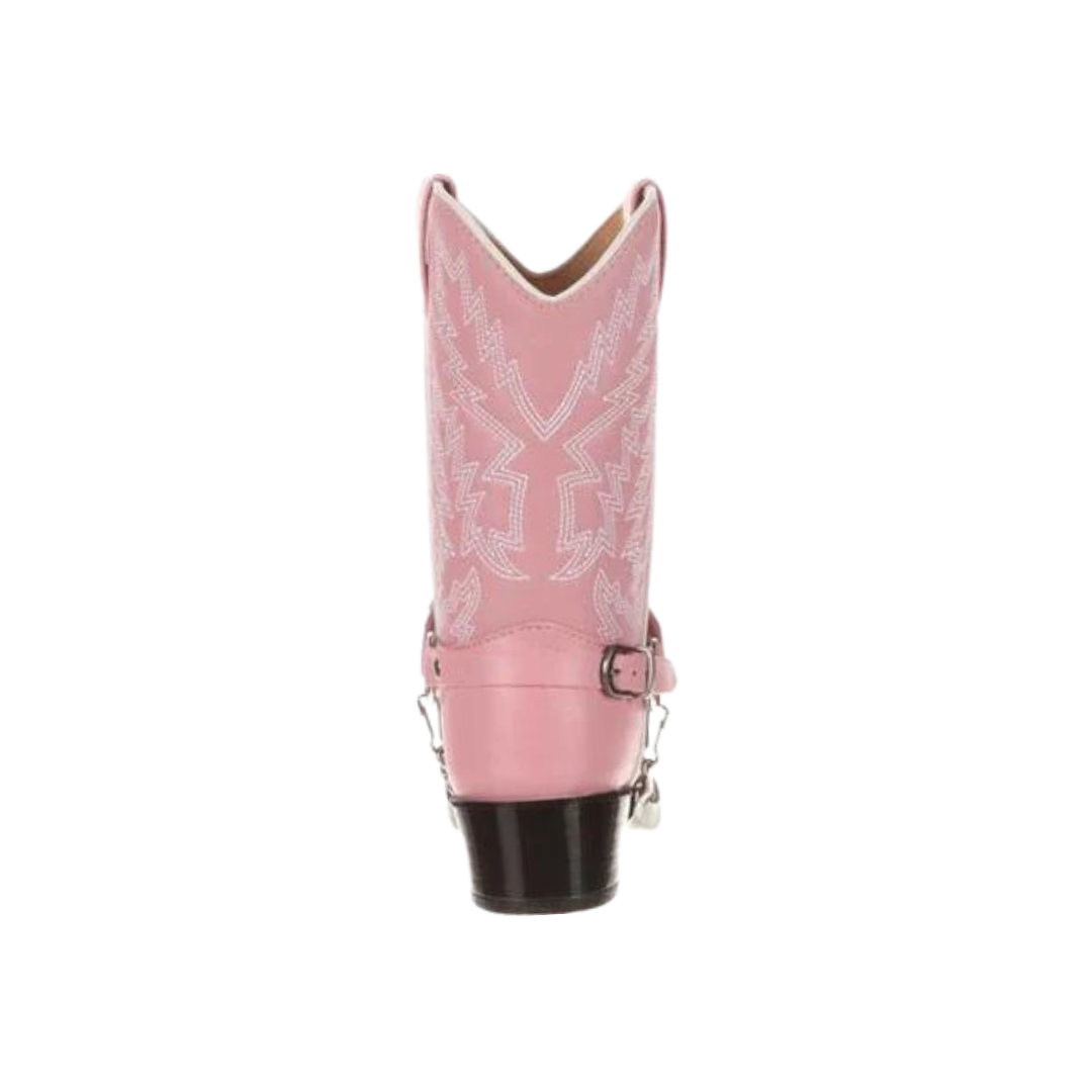 Durango Youth Girl's Patriotic Flag Pink Boots