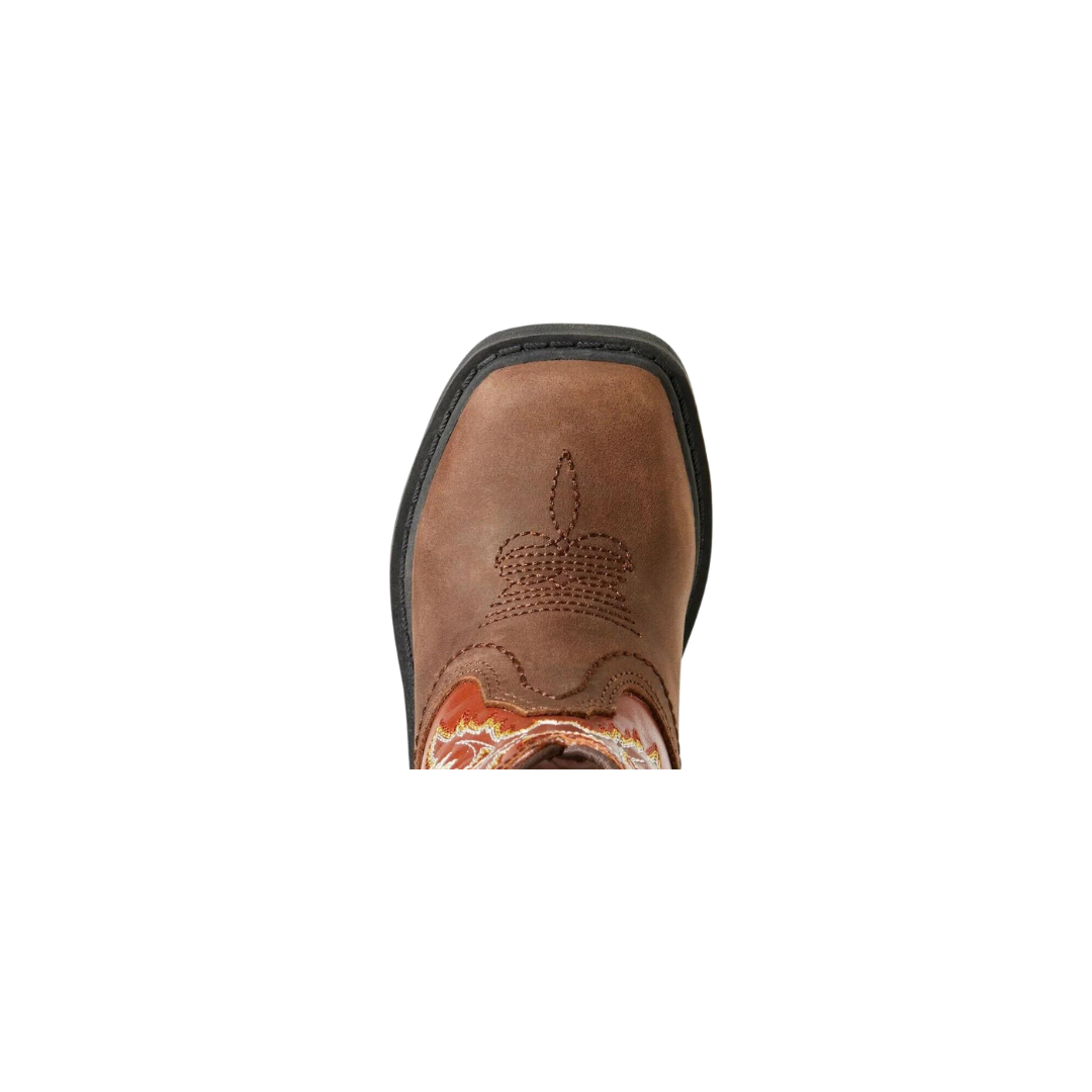 Ariat Toddler Boy's Lil' Stompers Brown Boots