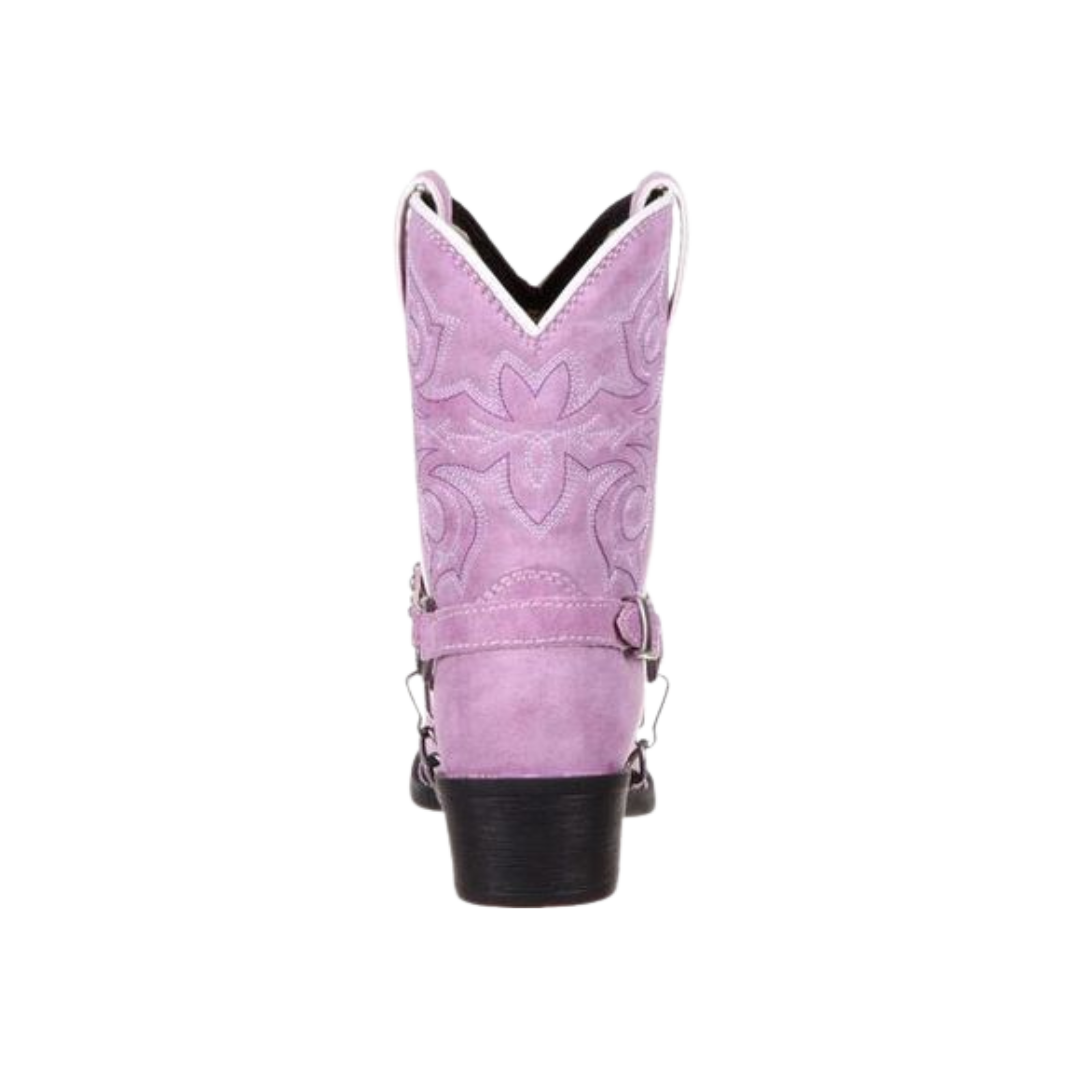 Durango Youth Girl's Little Bling Harness Lavender Boots