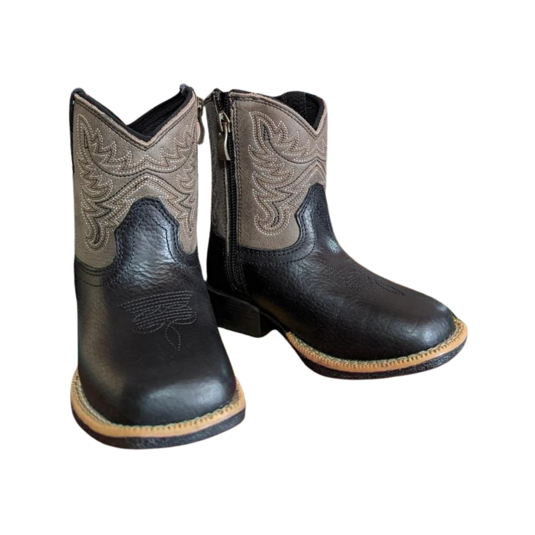 Ariat Toddler Boy's Lil Stomper Everlite Black Boots
