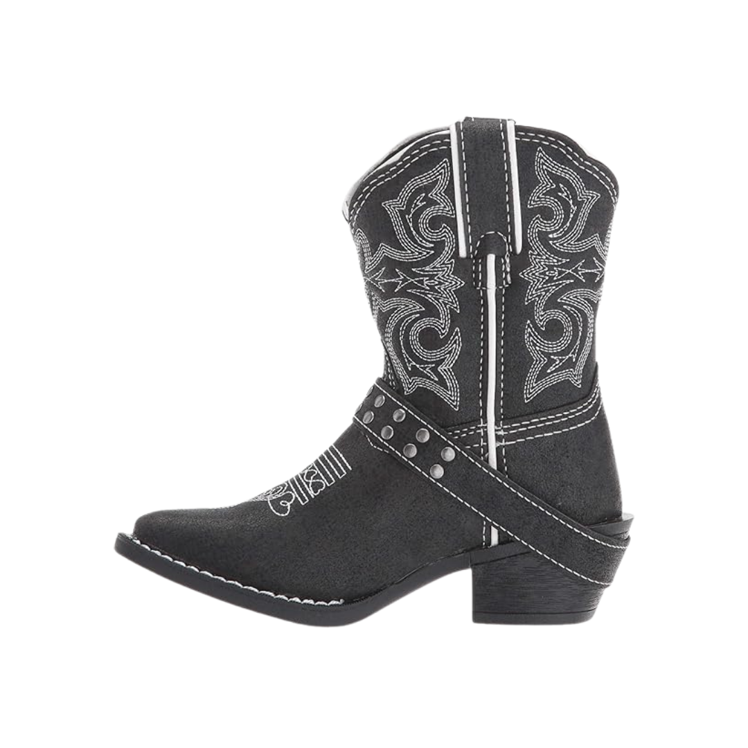 Durango Youth Unisex Western Black Boots