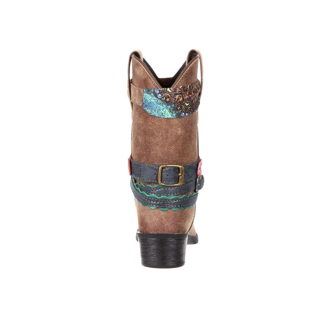 Durango Youth Girl's Lil Snip Toe Brown Boots