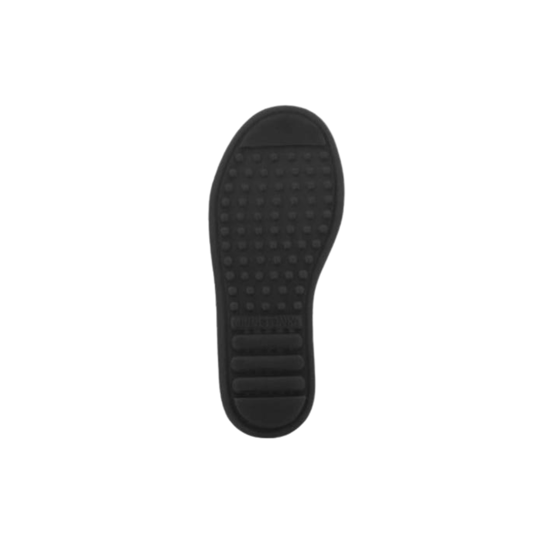 Minnetonka Youth Unisex Double Fringe Side Zip Black Boots