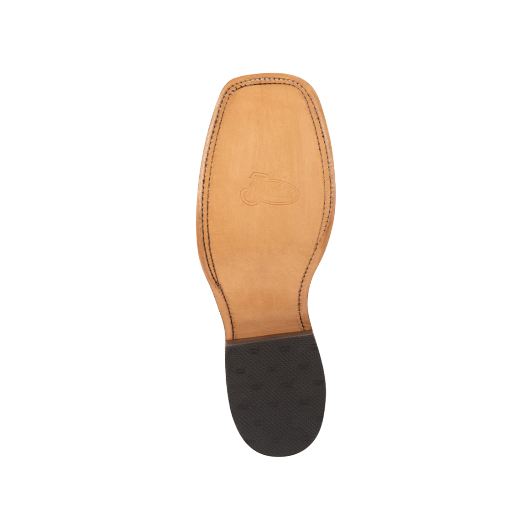 Justin Men's Bent Rail Austin Distressed Cognac Boots