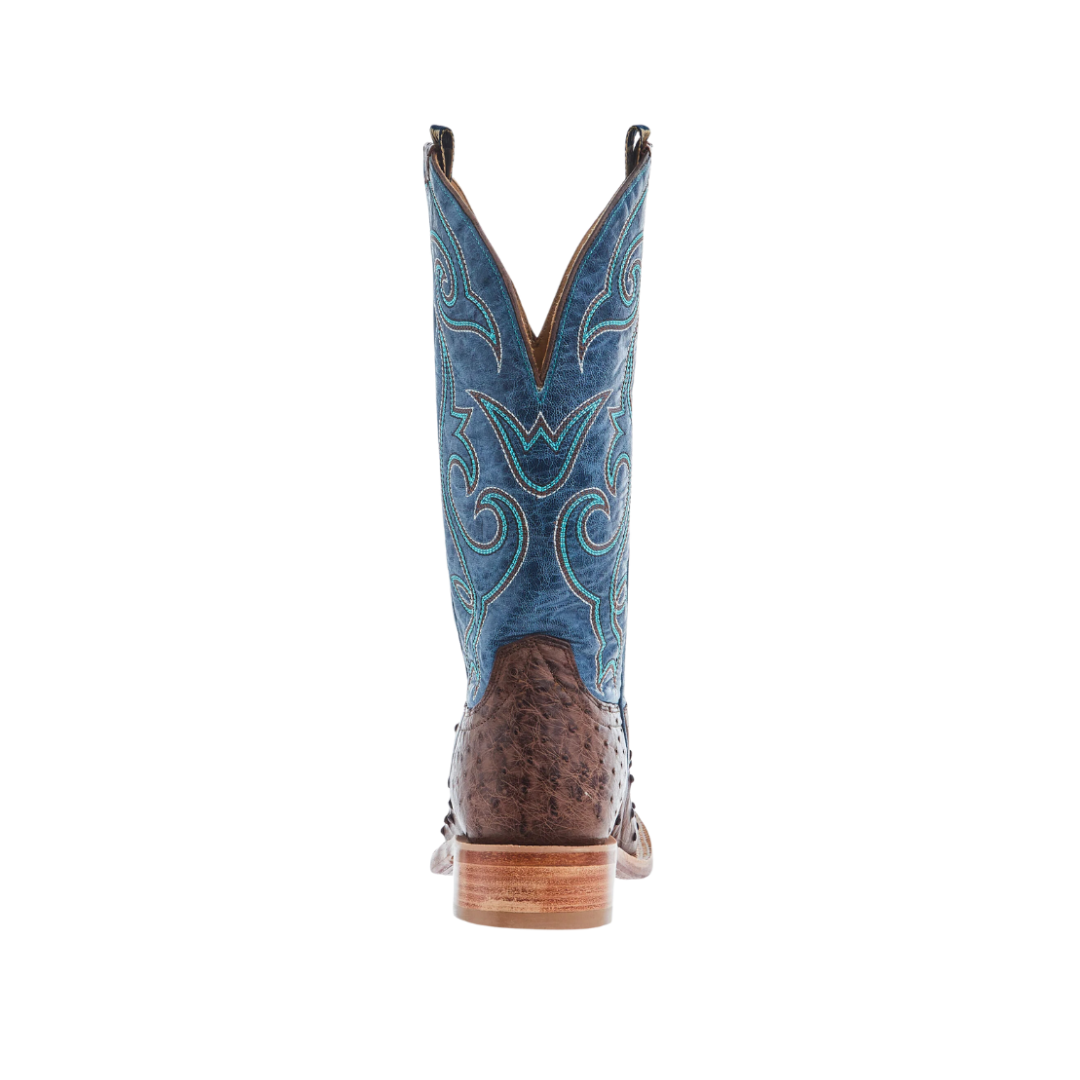Hyer Men's Jetmore Tabac Blue Square Toe Cowboy Boot