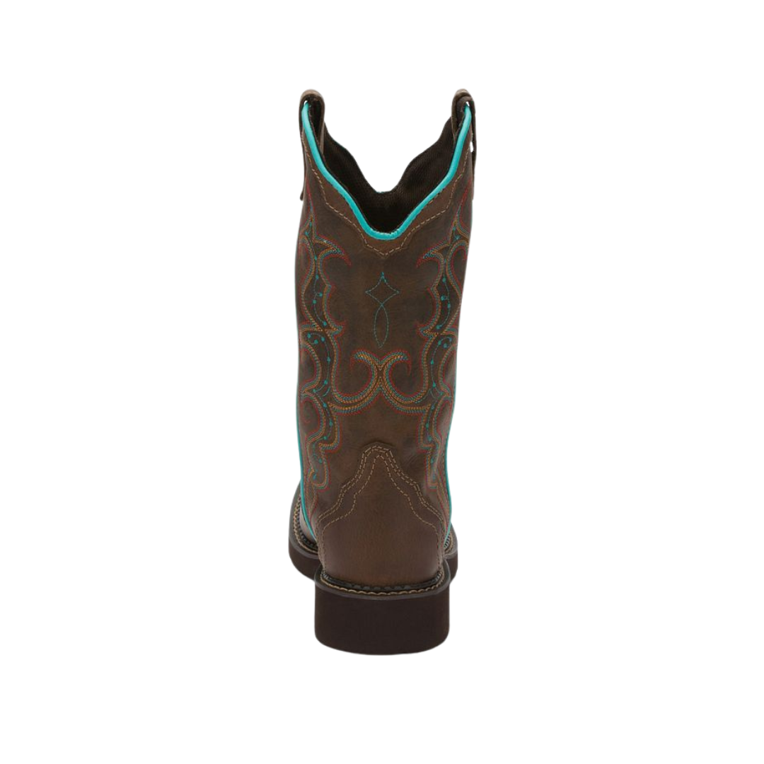 Justin Women's Raya Cowboy Brown Boots