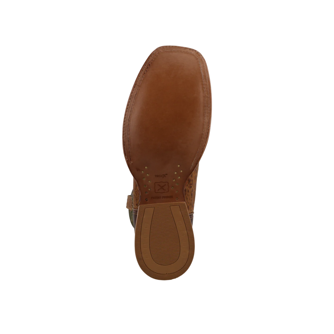 Twisted X Men's Peanut Olive Branch Brown Boots