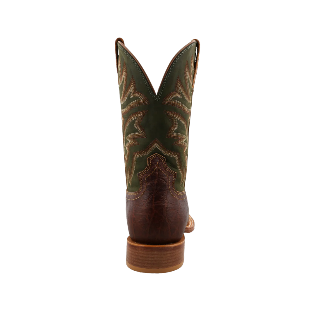 Twisted X Men's Peanut Olive Branch Brown Boots