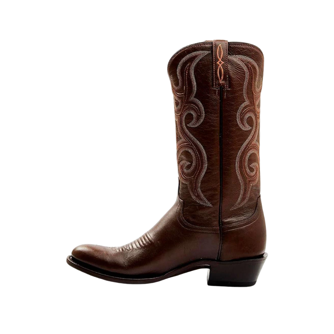 Lucchese Men's Baker Espresso Western Brown Boots