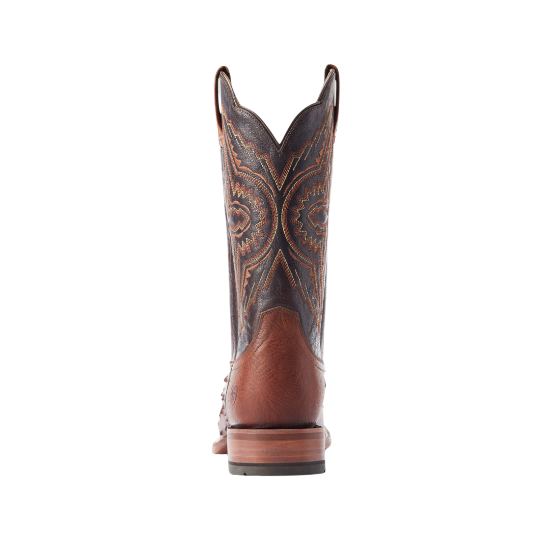 Ariat Men's Broncy Cinnamon Ostrich Brown Boots
