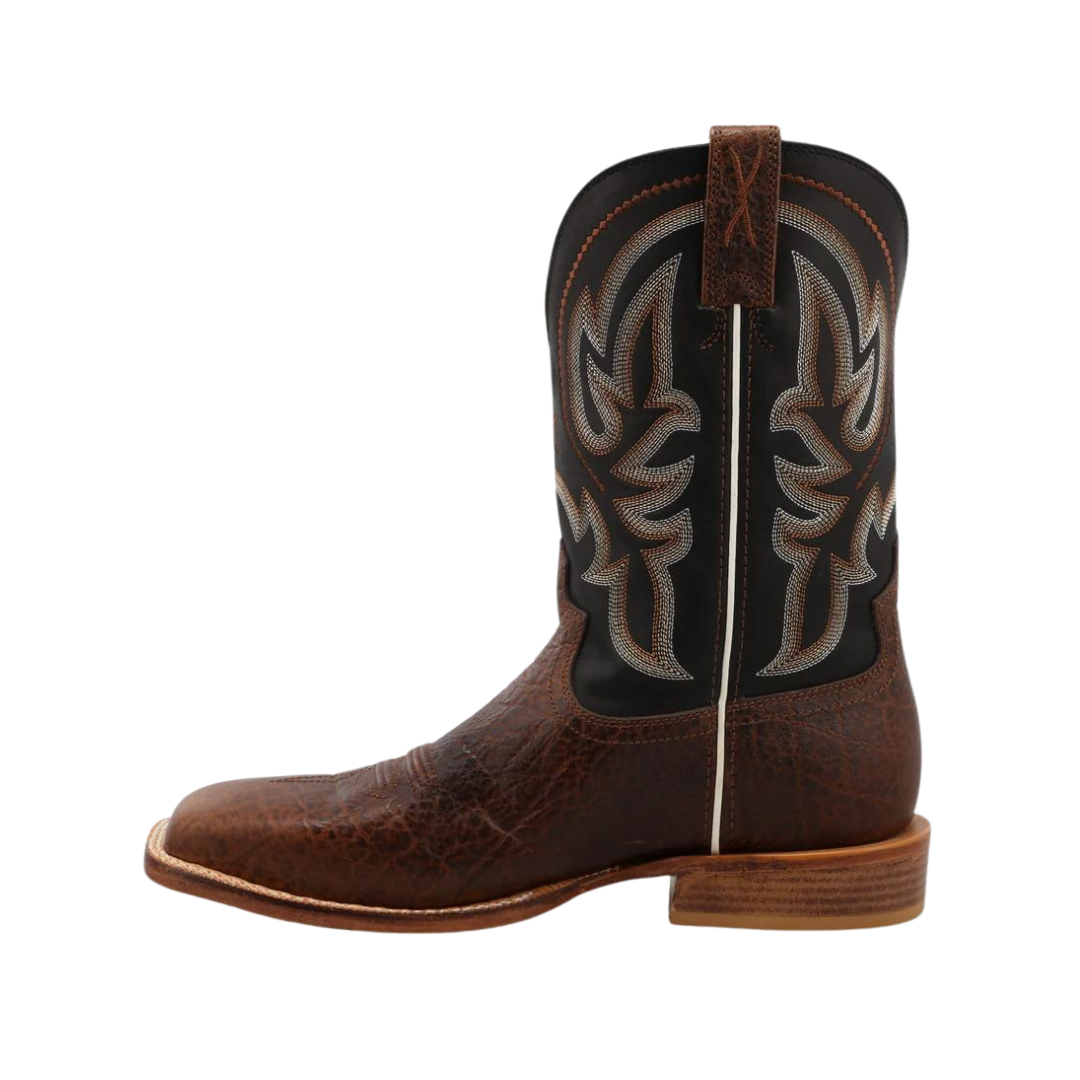 Twisted X Men's Elephant Print & Antique Black Boots
