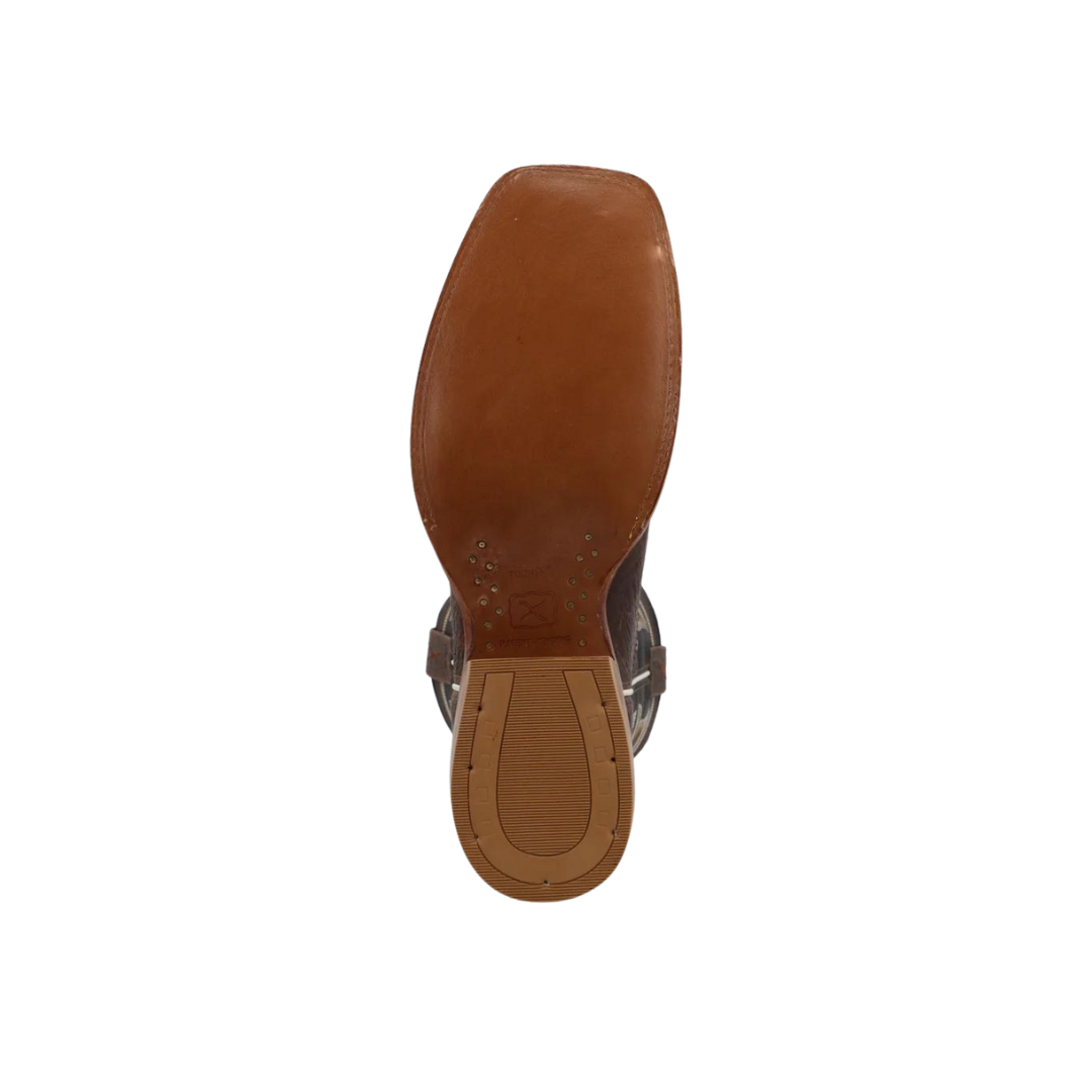 Twisted X Men's Elephant Print & Antique Black Boots
