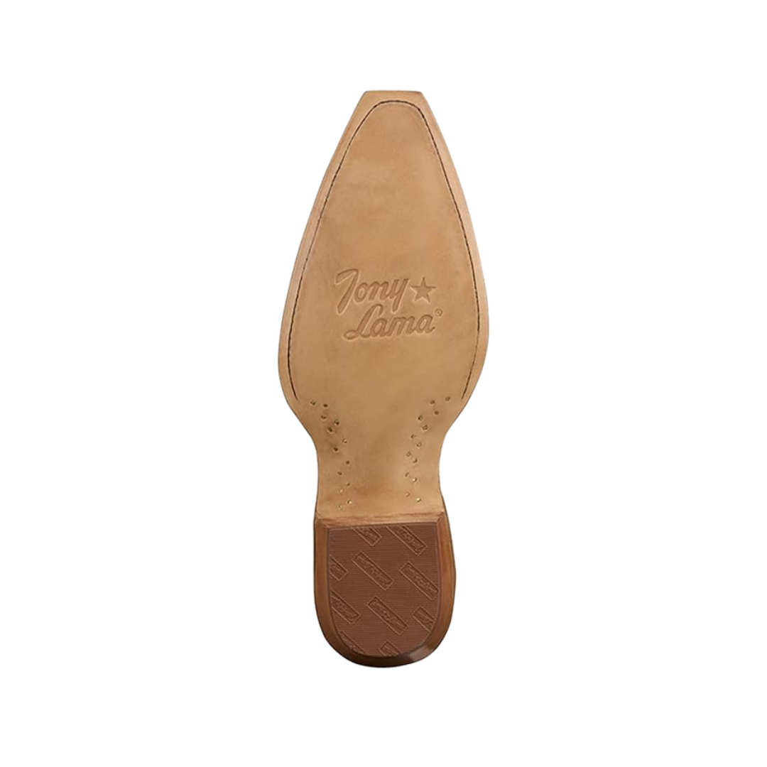 Tony Lama Women's Derby Jess Tall Ivory Boots
