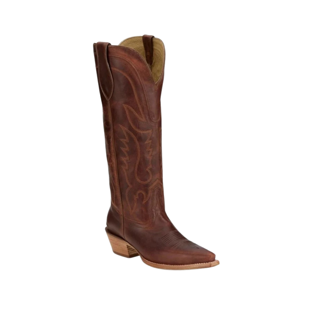 Tony Lama Women's Jess Western Brown Boots