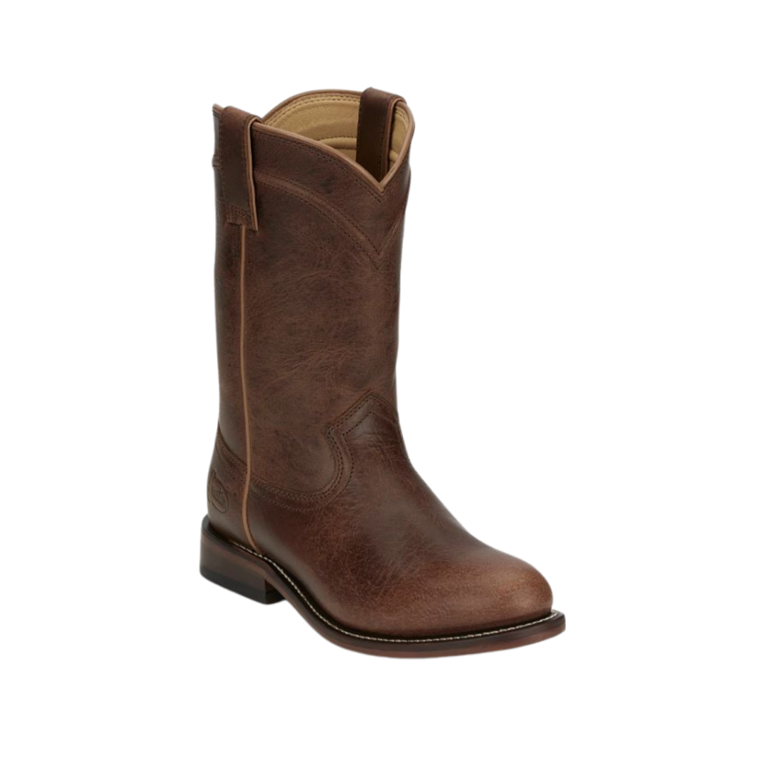 Justin Boot Men's Holland 10 Roper Brown Boots
