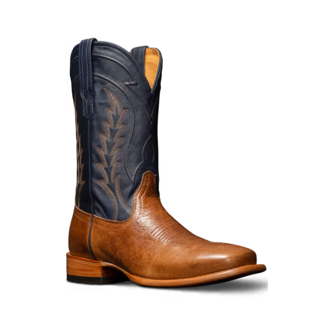 Tecovas Men's Doc Tan Bison Boots - Main Image