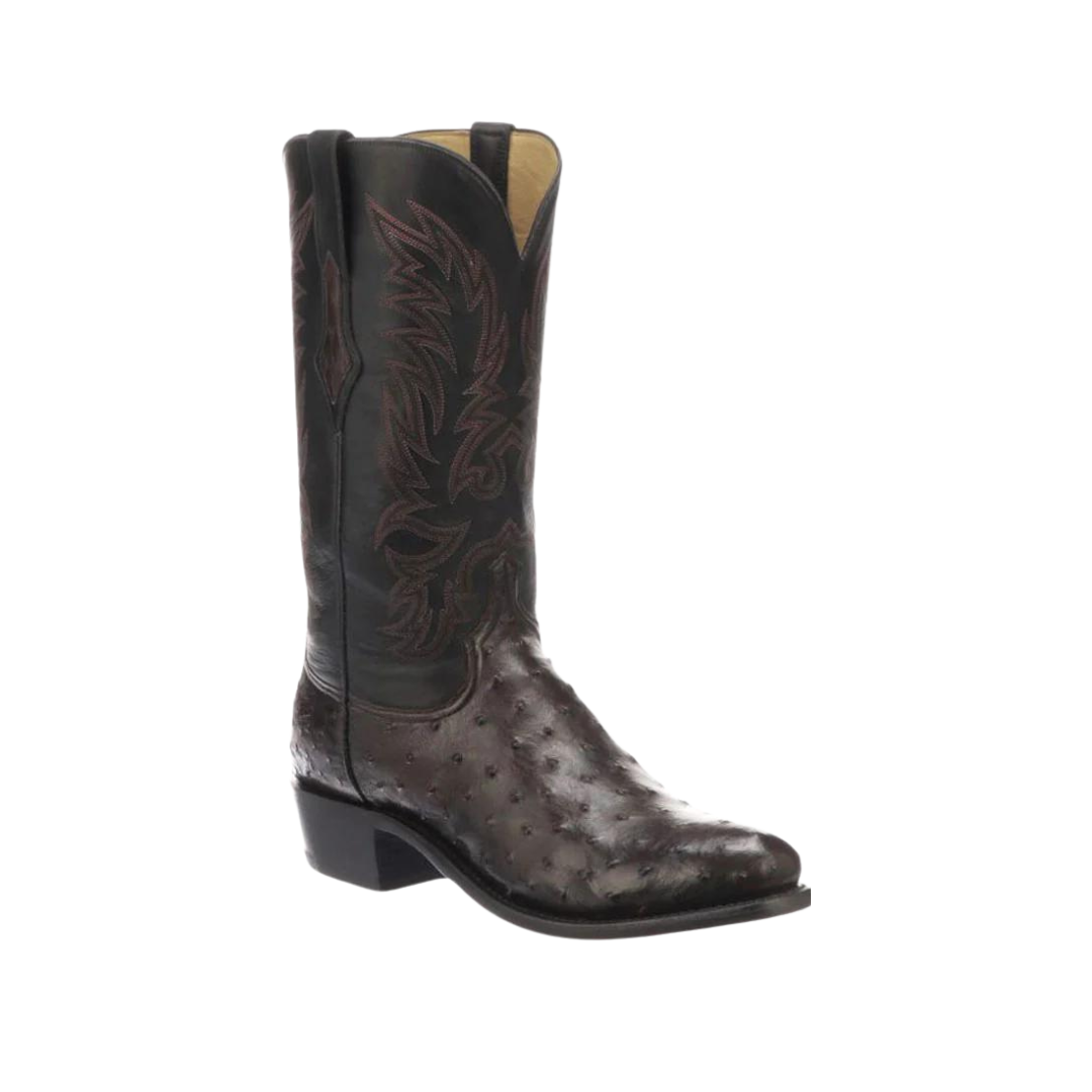 Lucchese Men’s Antique Black Cherry Boots