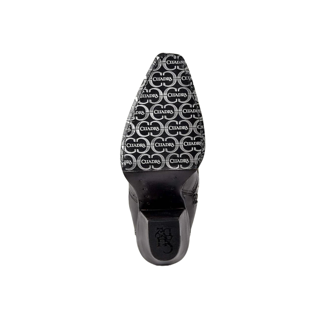 Cuadra Women's Embroidered & Studded Tokio Grey Boot