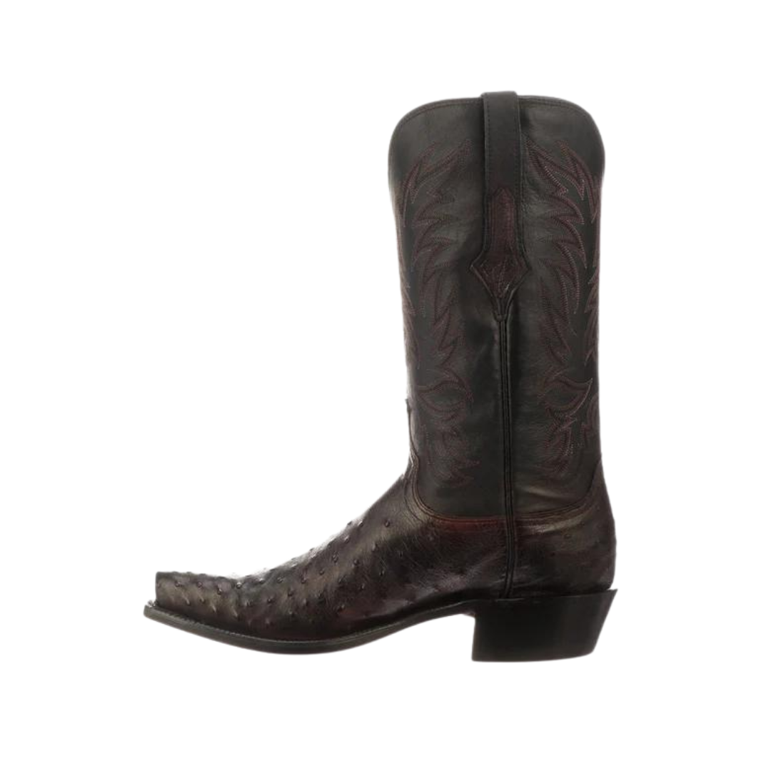 Lucchese Men’s Antique Black Cherry Boots