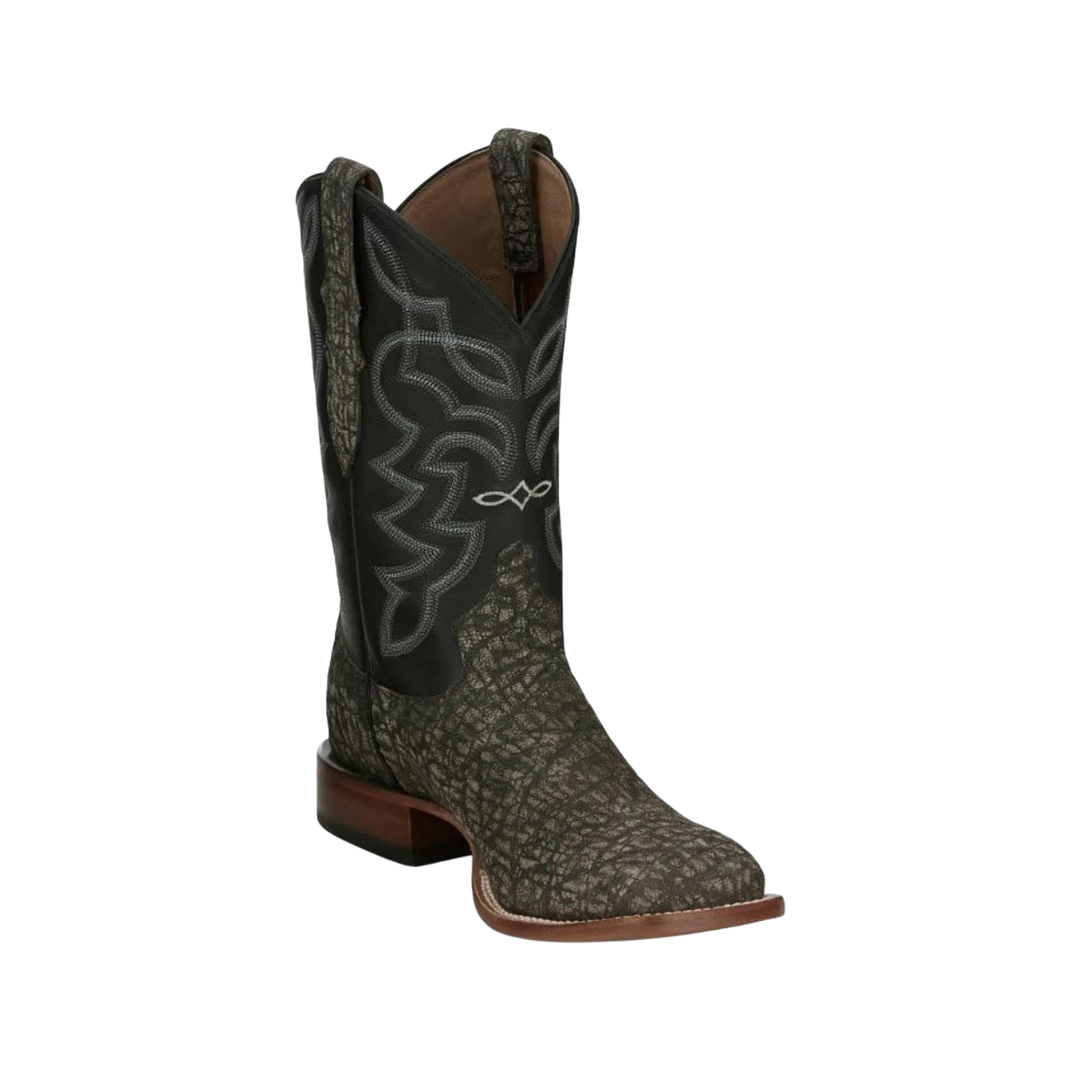 Tony Lama Men’s Exotic Maldor Elephant Grey Boots