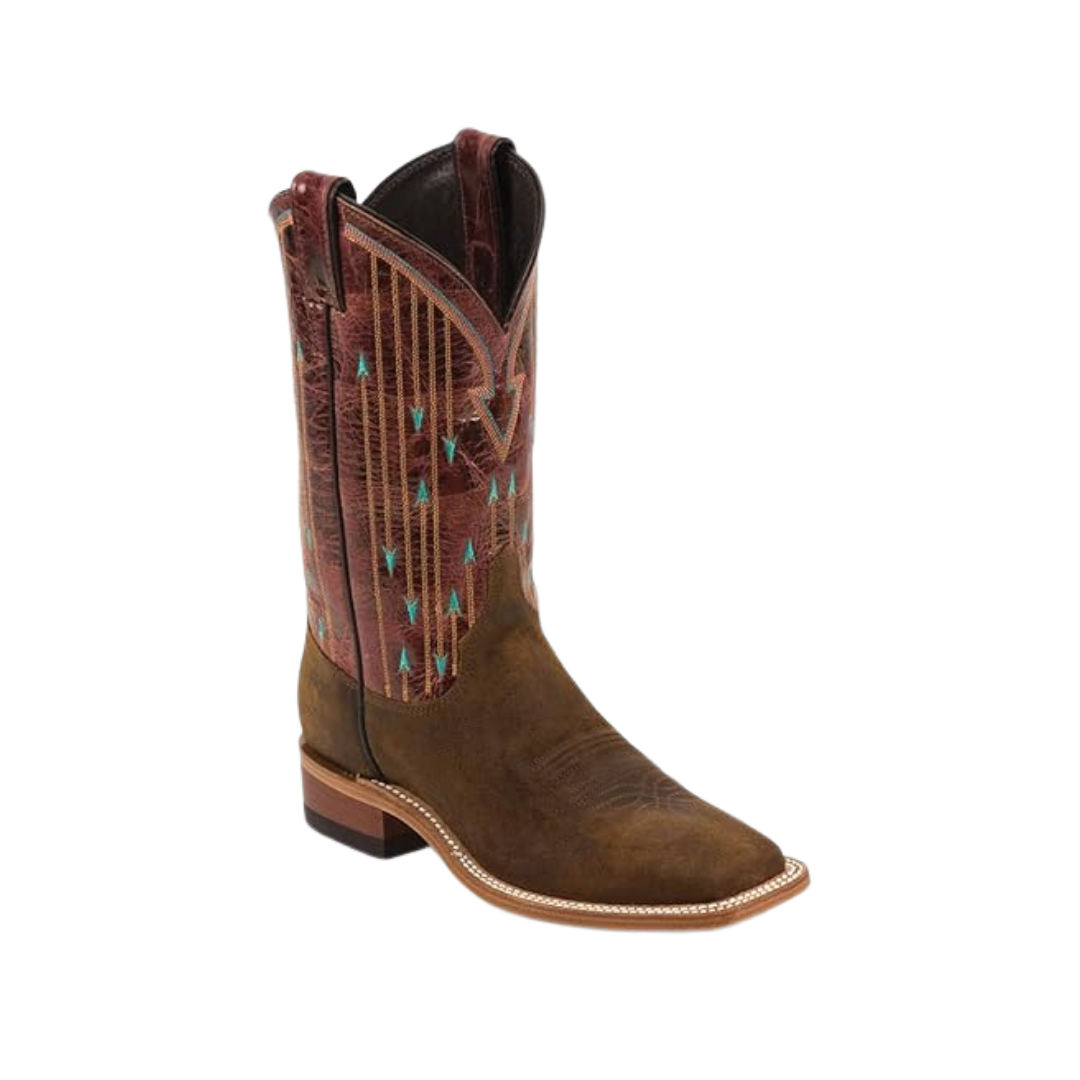 Justin Women's Bent Rail Brown Boots Style Quality Western