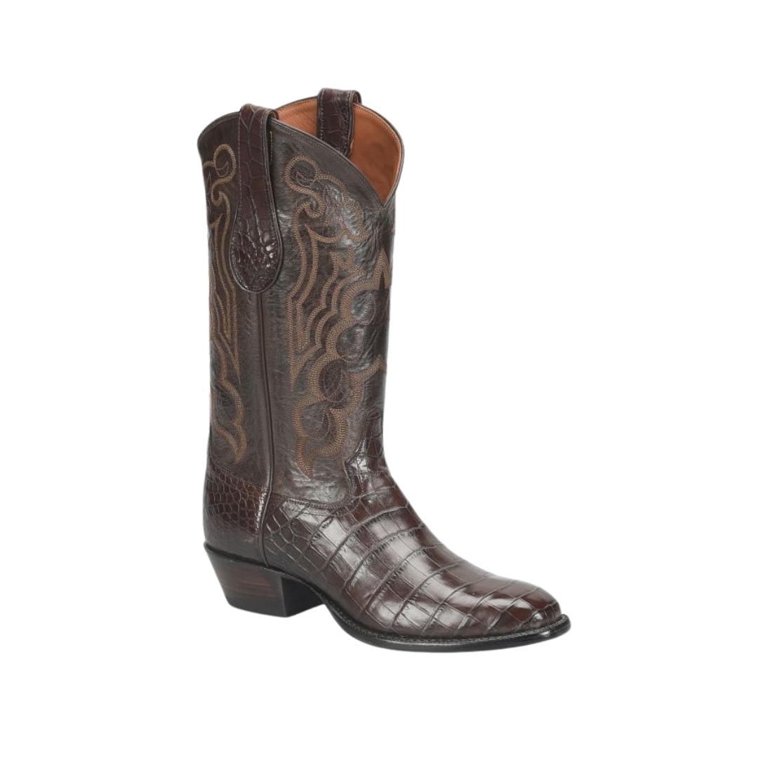 Tony Lama Men's Laken Crocodile Chocolate Boots