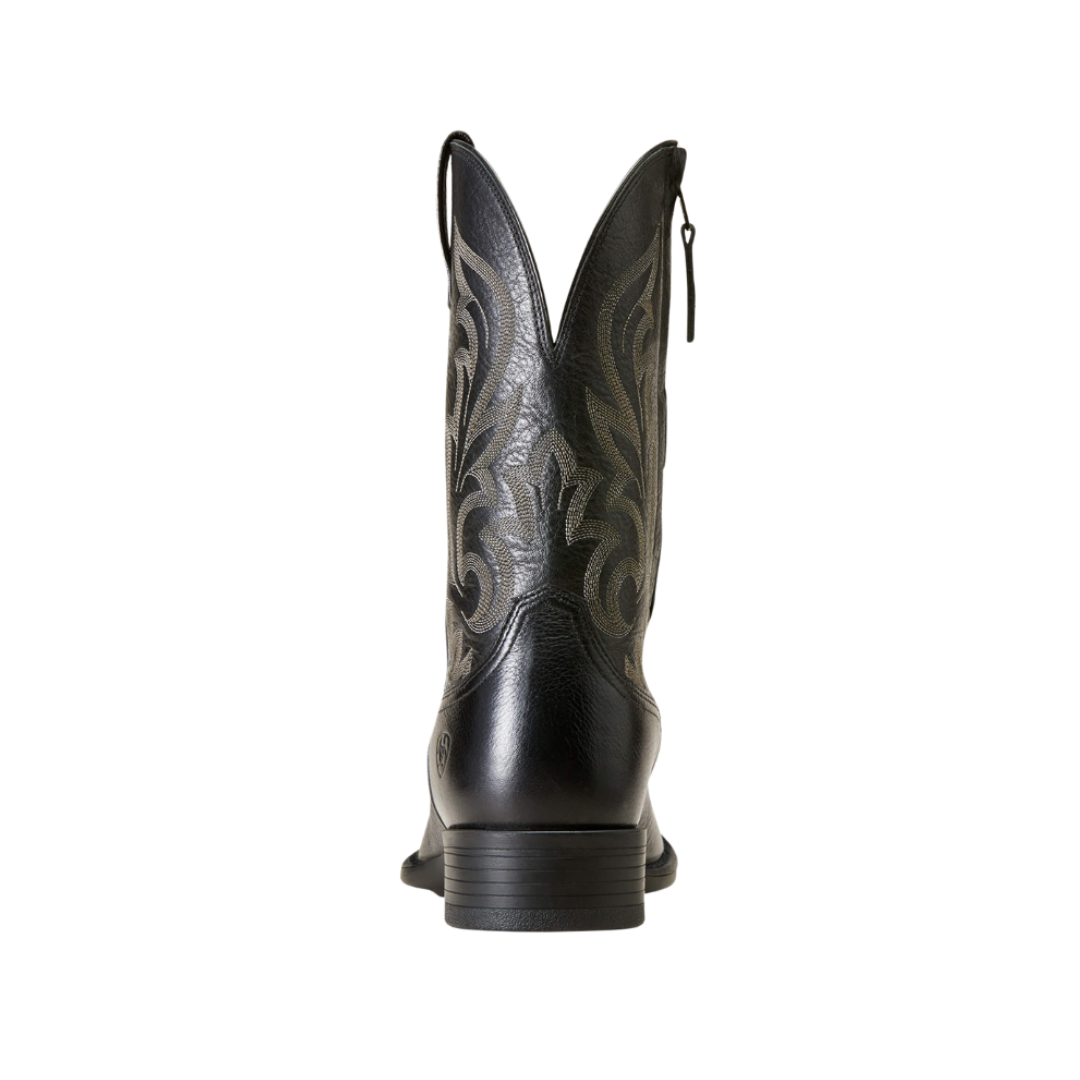 Ariat Men's Black Deertan Slim Zip Ultra Western Boot