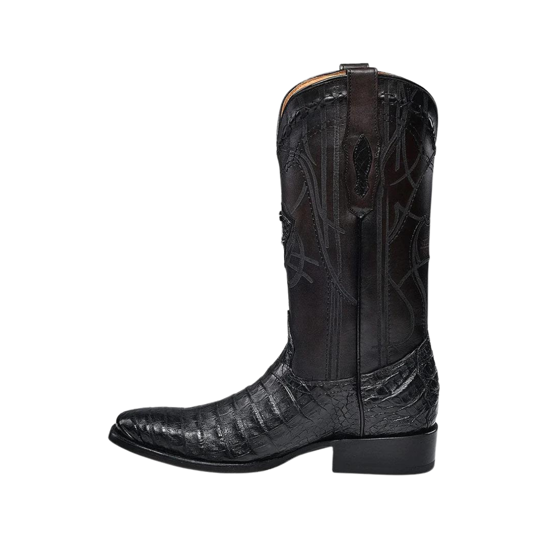 Cuadra Men's Brava Spirit Black Caiman Boot