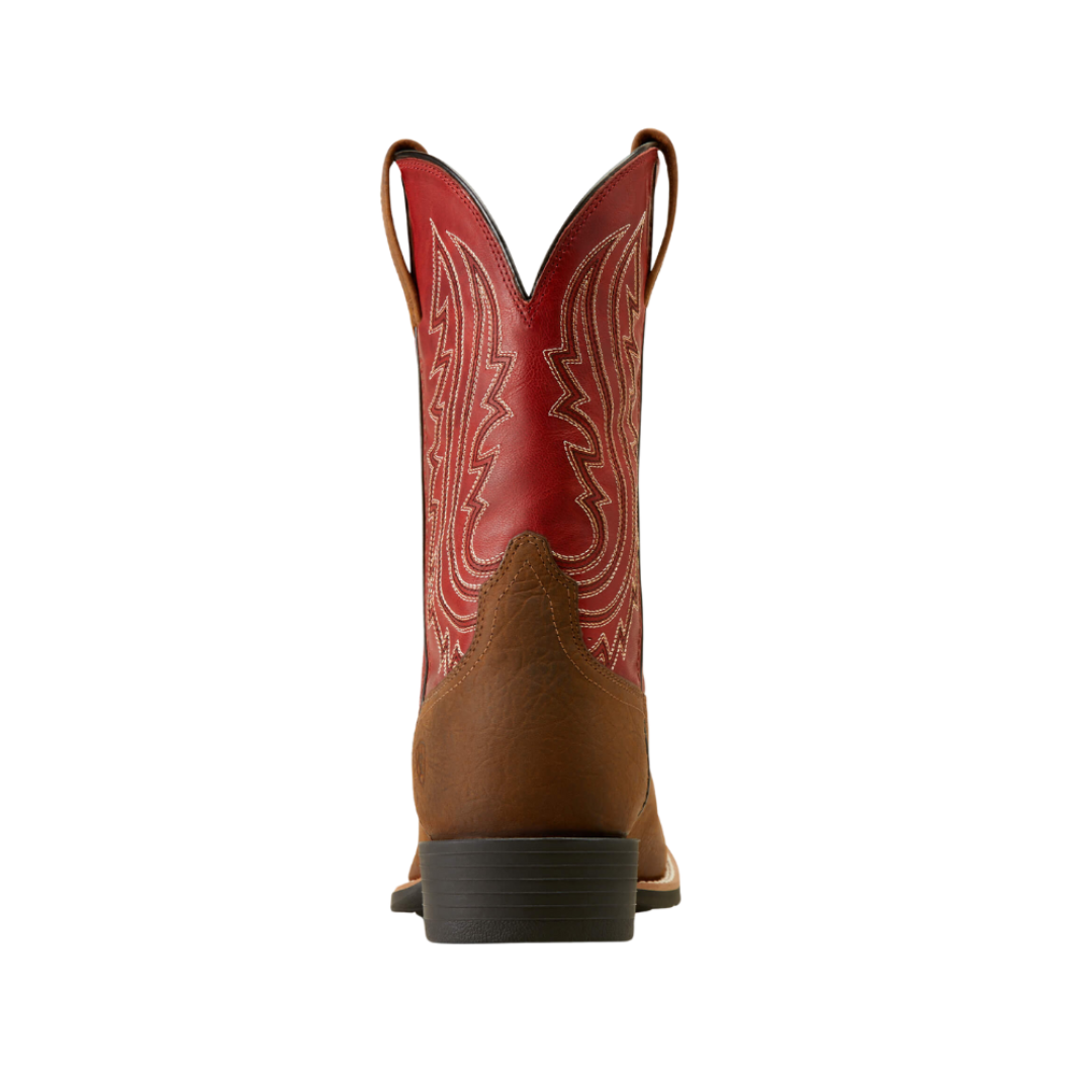 Ariat Men's Sport Big Country Cowboy Bright Red Boots