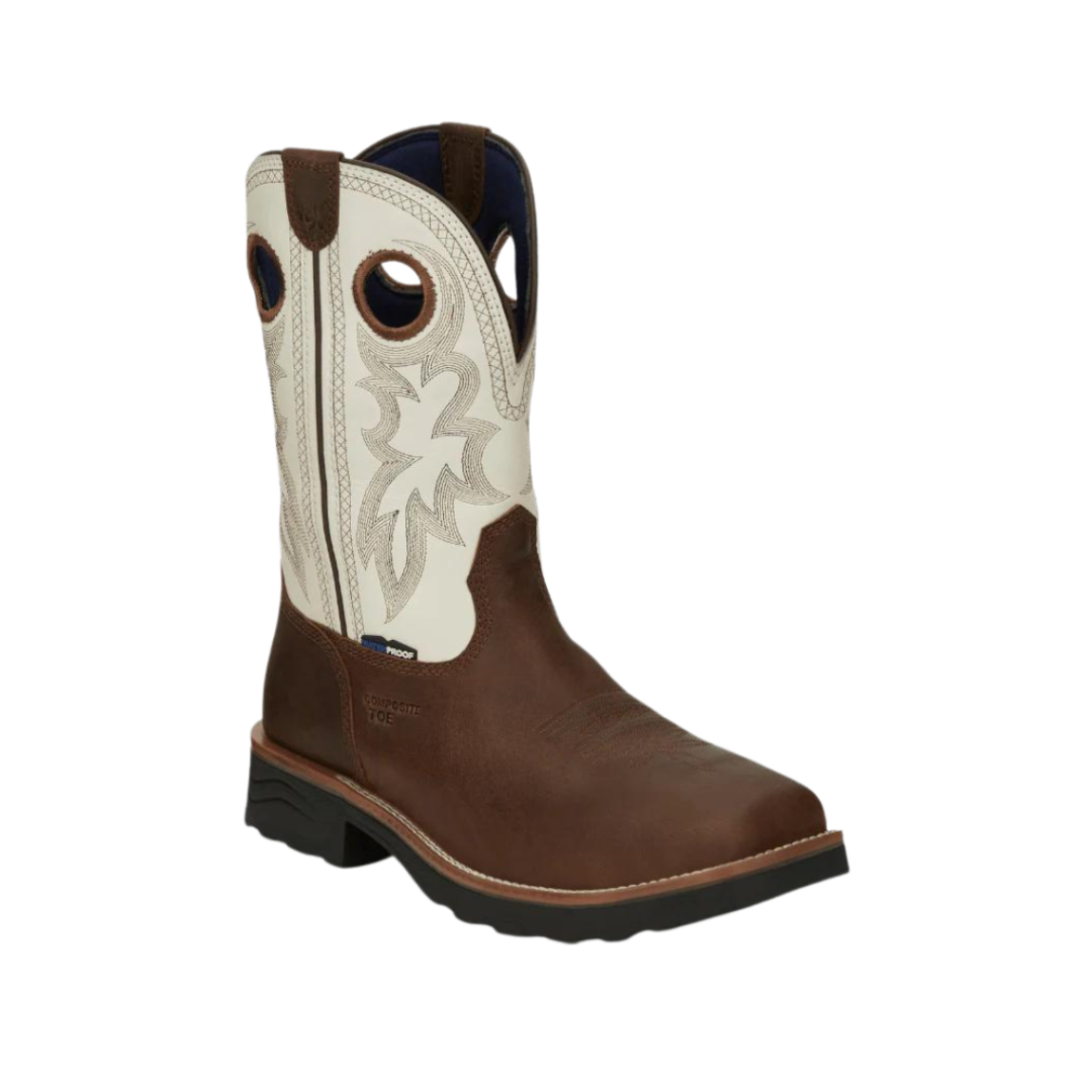 Tony Lama Men's Composite Work Brown Boots