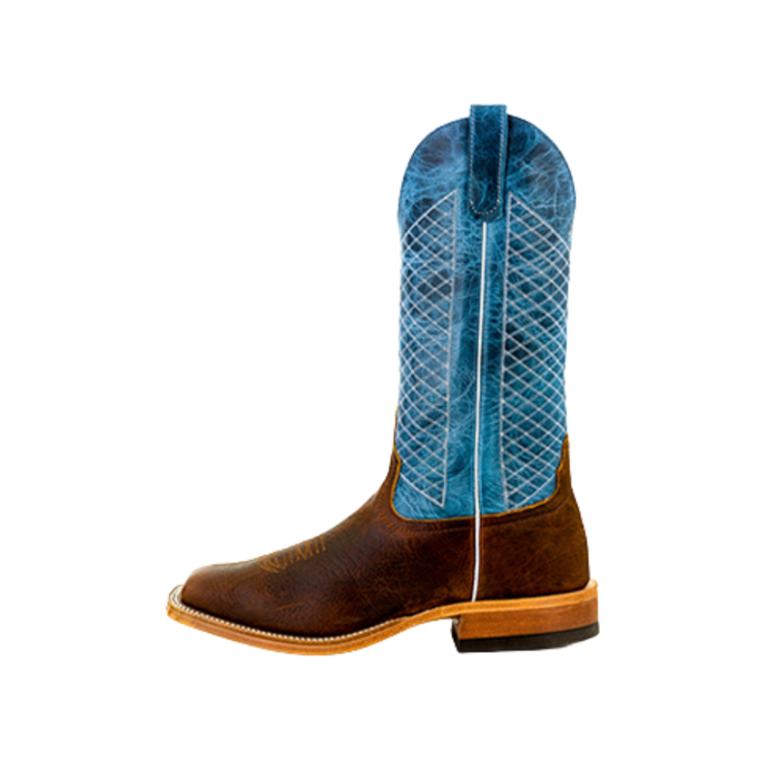 Anderson Bean Men's Mike Tyson Bison Blue Boots