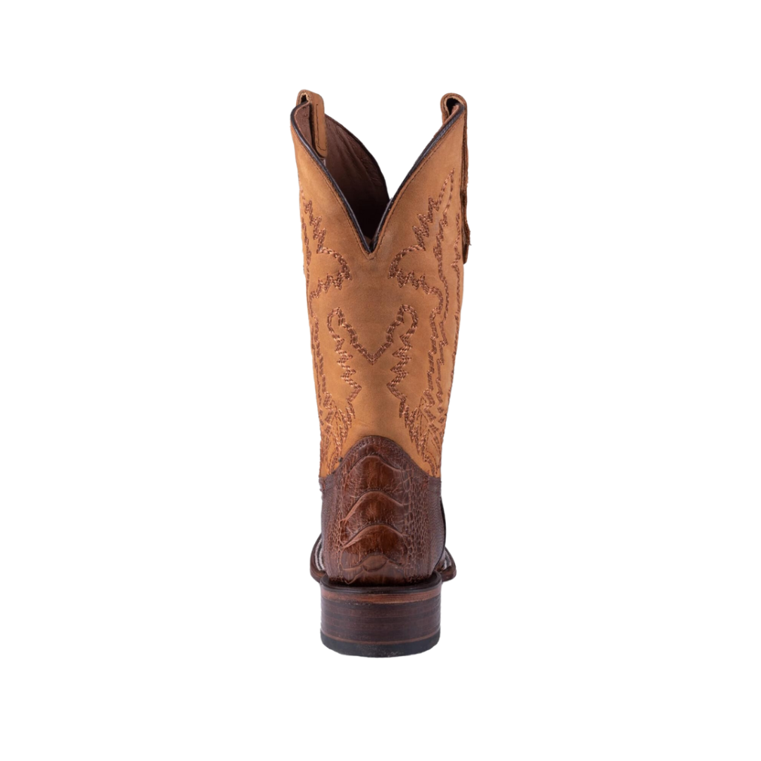Corral Boots Men's Brass Yellow Ostrich Leg Boots
