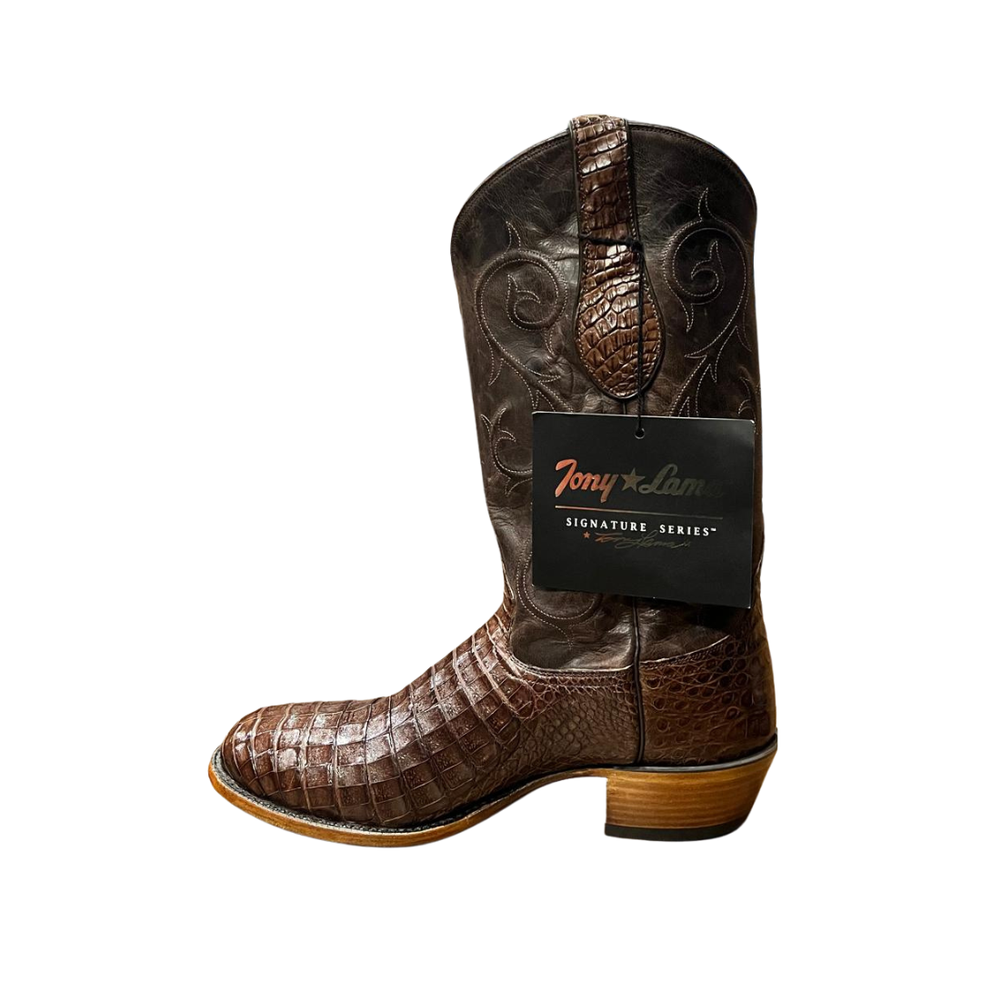 Tony Lama Men's Augustin Brown Signature Boots
