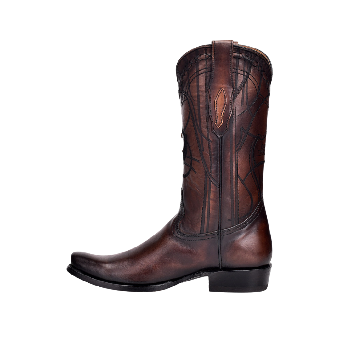 Cuadra Men's Chestnut Laser Boots