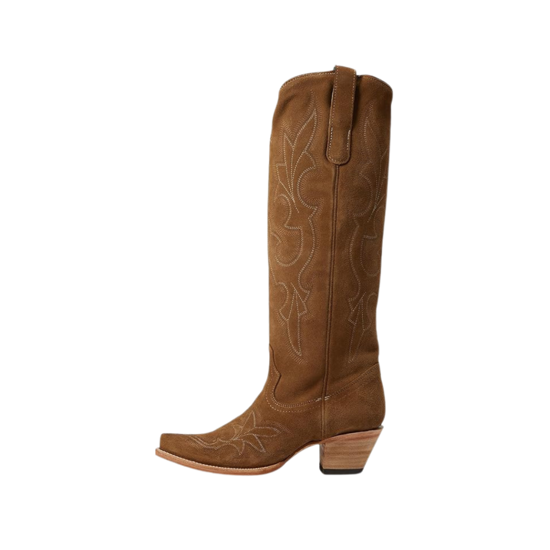Corral Women's Tall Sand Suede Western Boot