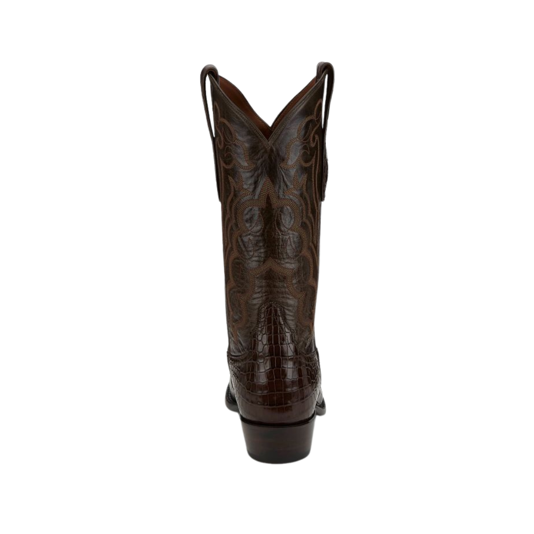 Tony Lama Men's Laken Crocodile Chocolate Boots