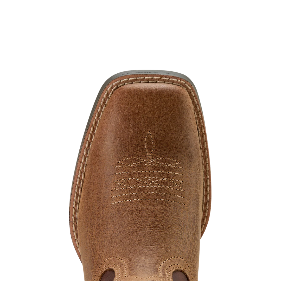 Ariat Youth Boy's Round Up Ruidoso Pearl Brown Boots
