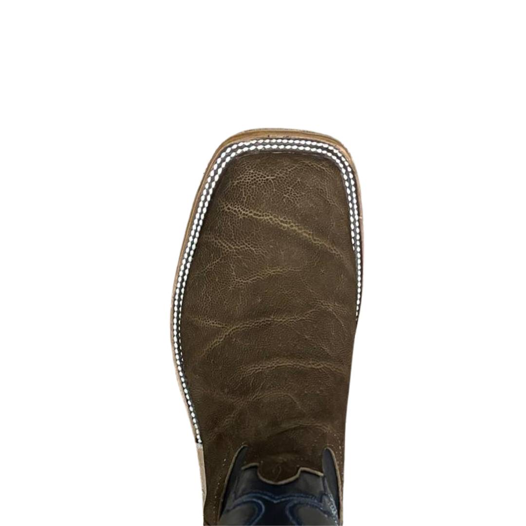 Anderson Bean Men's Tan Tipped Elephant Exotic Boots