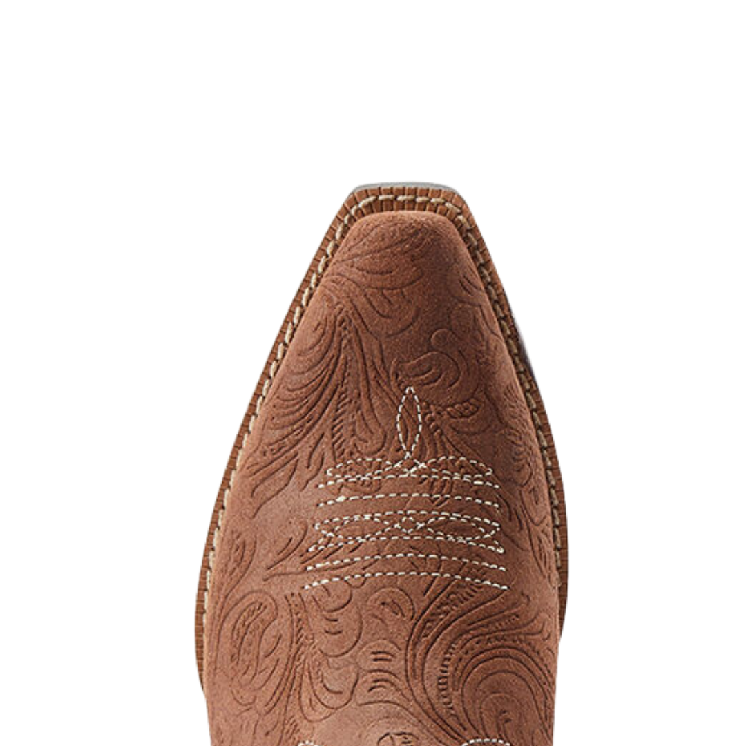 Ariat Youth Girl's Heritage Star Western Brown Boots
