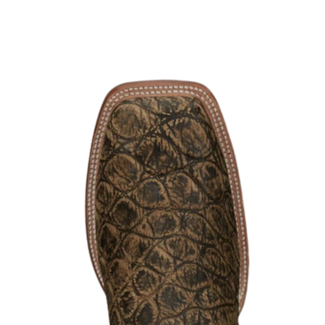 Justin Men's Boomer Crocodile Antique Saddle Boots