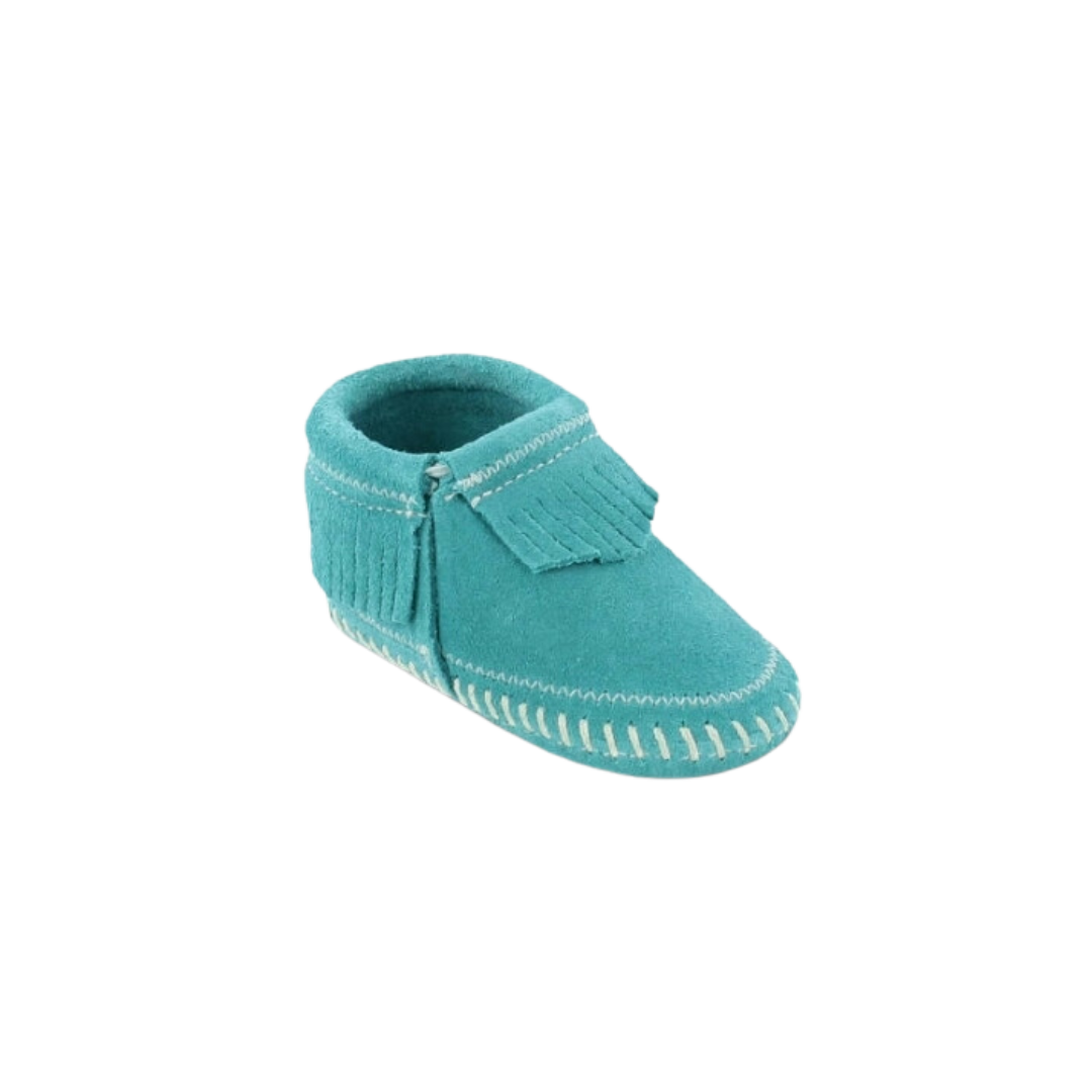 Minnetonka Kid's Riley Bootie Turquoise Bootie