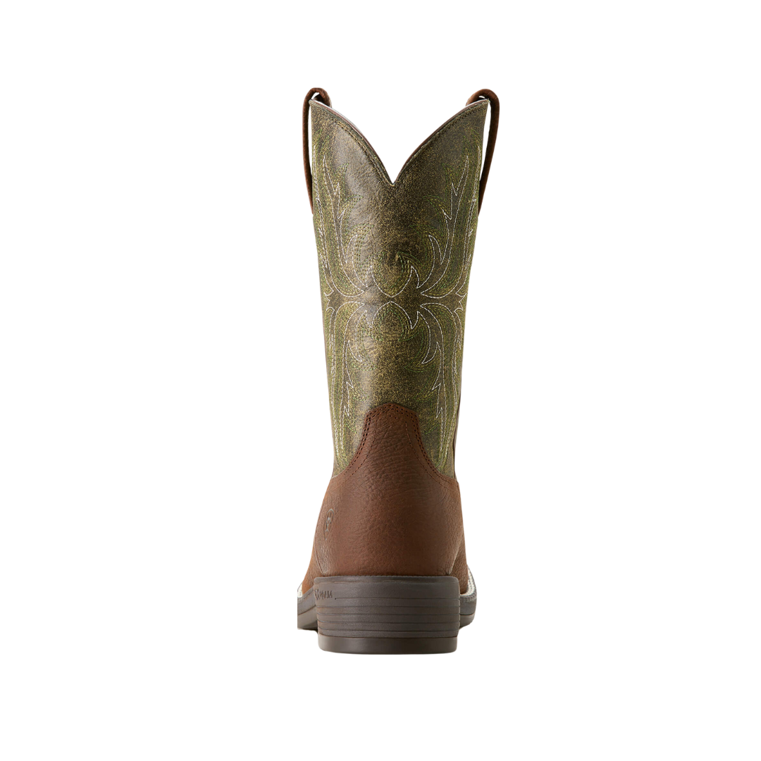 Ariat Men's Ridgeback Round Toffee Green Boot