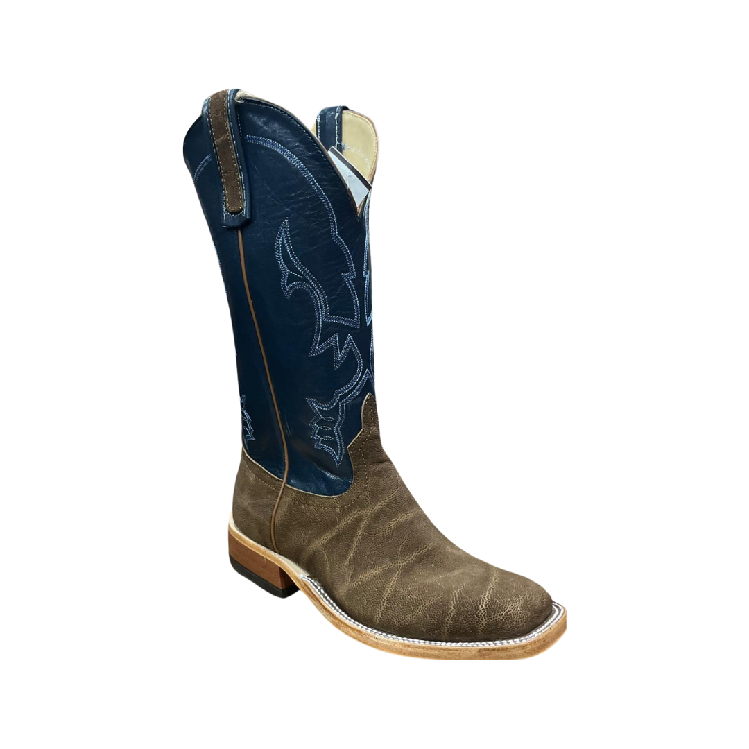 Anderson Bean Men's Tan Tipped Elephant Exotic Boots