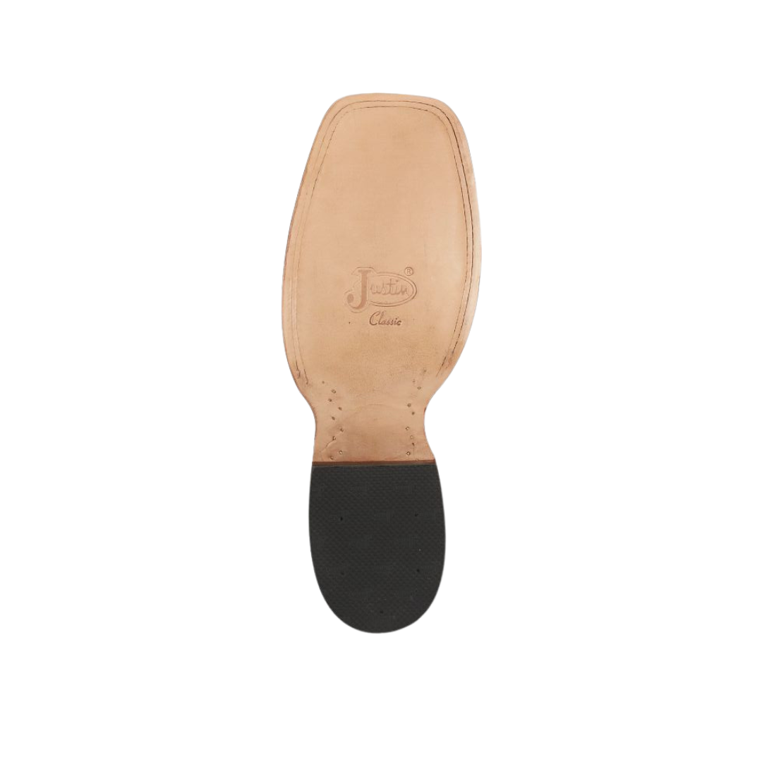 Justin Men's Breck Smooth Ostrich Cognac Boots