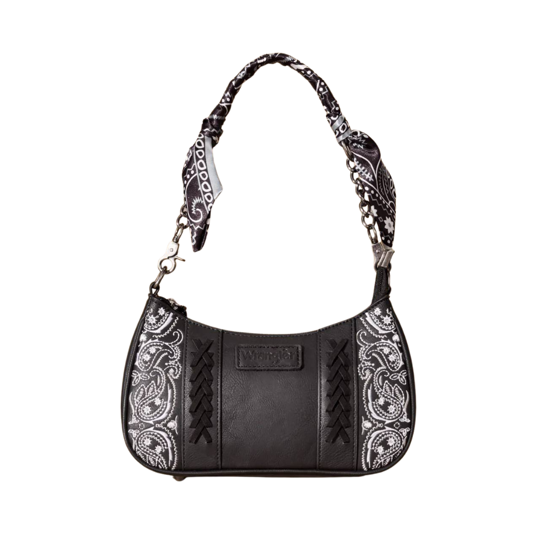 Wrangler Women's Black Desert Paisley Shoulder Bag