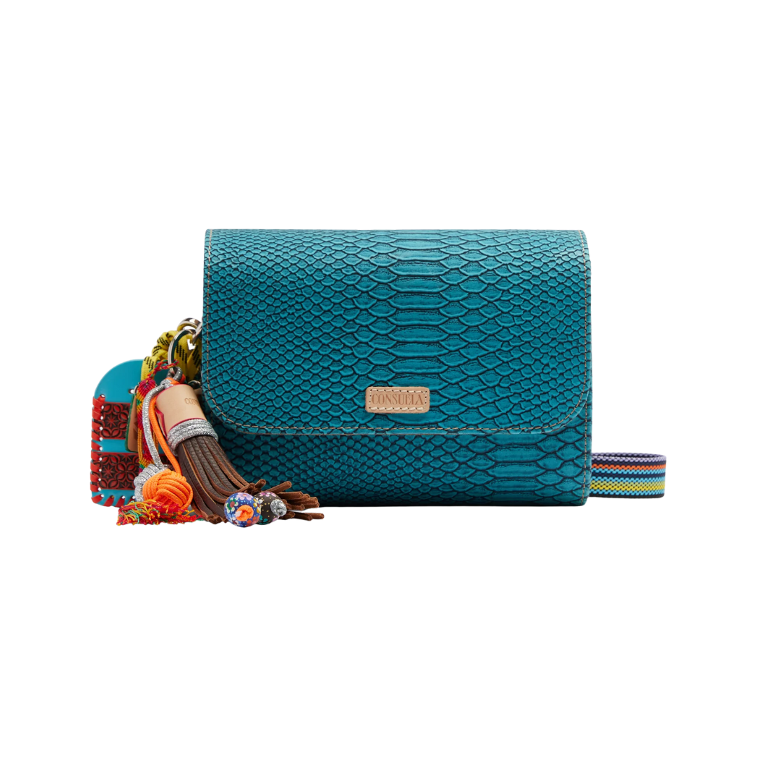Consuela Women's Indy On the Town Turquoise Crossbody Bag