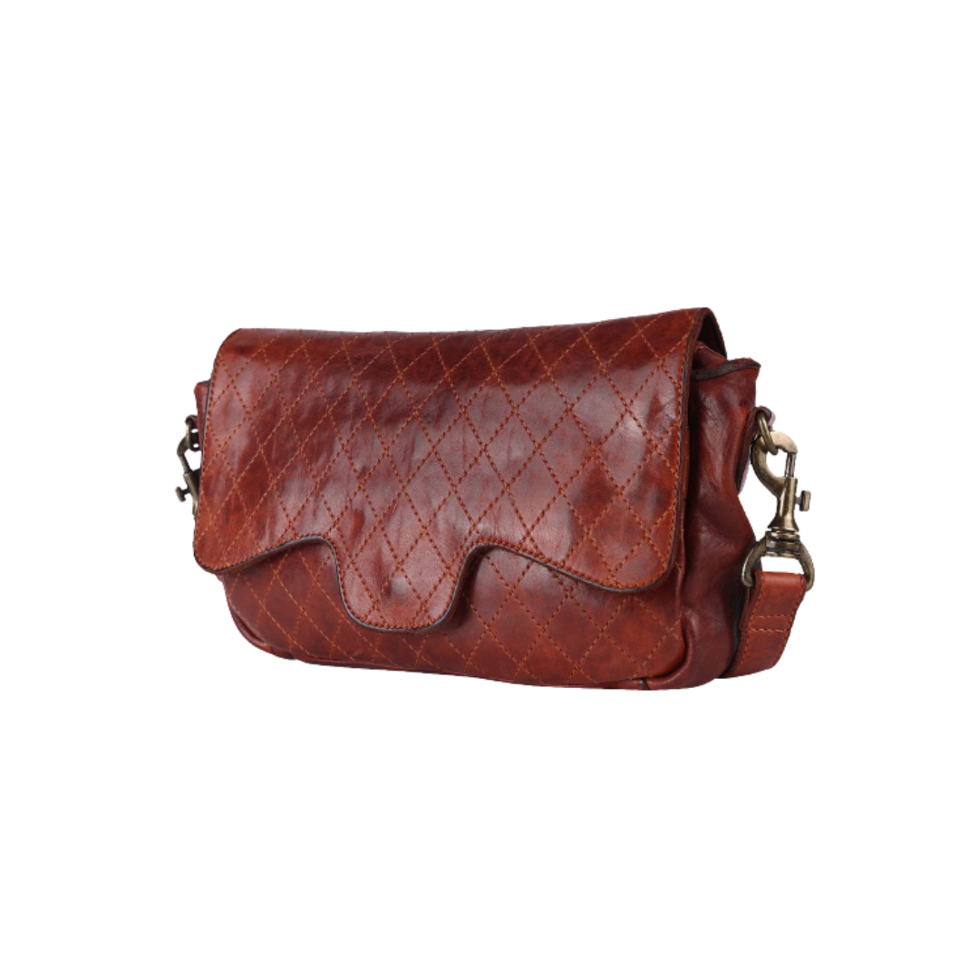Spaghetti W Women's Western Messenger Brown Crossbody